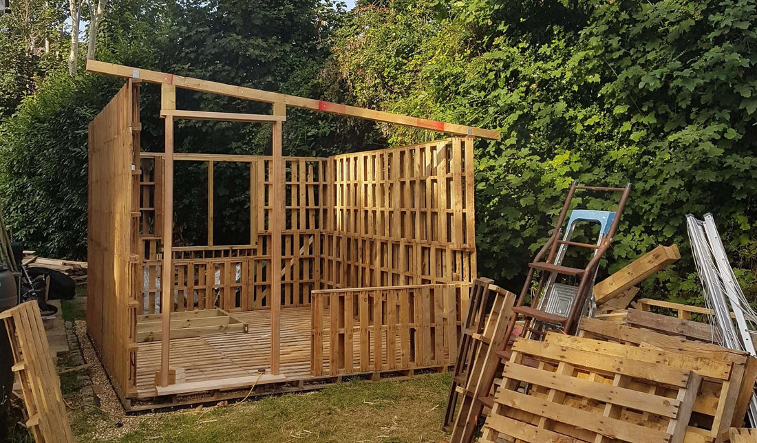 home build pottery studio